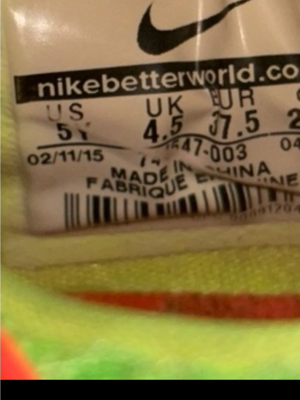 Nike LeBron 12 Low 'Remix' (Style Code: the 724557-003),Youth size 5Y